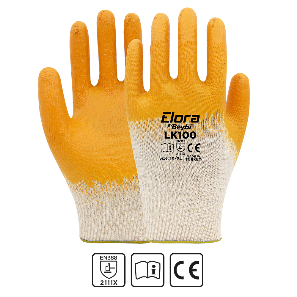 Beybi Elora LK100 Pamuk Nitril Eldiven