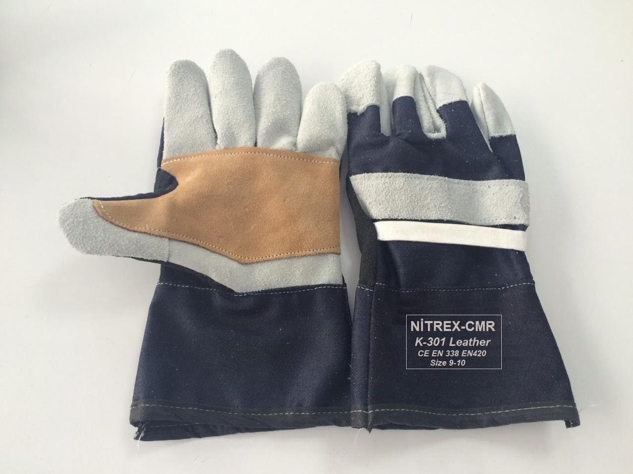 Kot Montaj Eldiveni Ekstra Takviyeli Avuçiçi Deri K-301