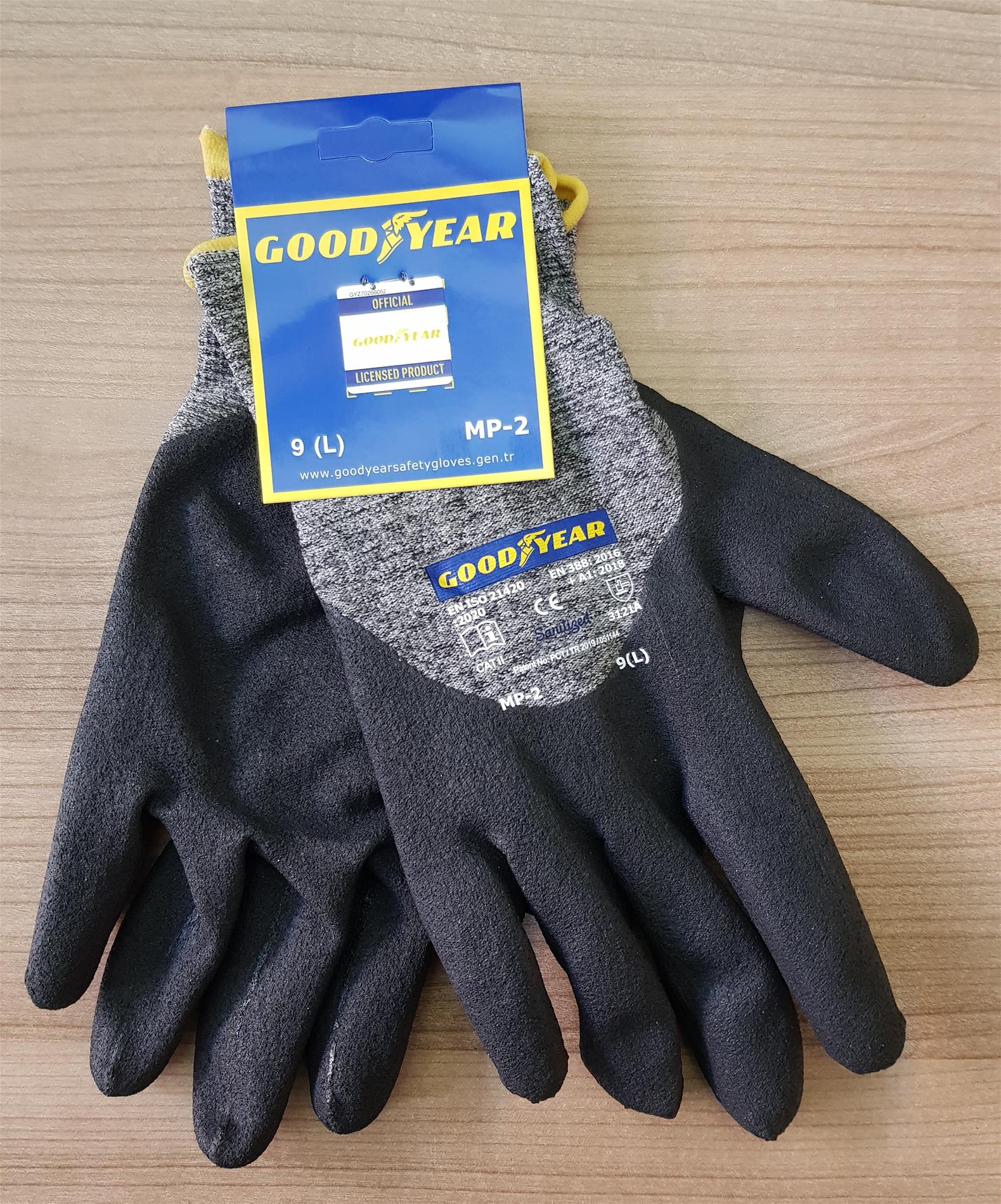 Goodyear Köpük Nitril Kaplama Eldiven Mp-2