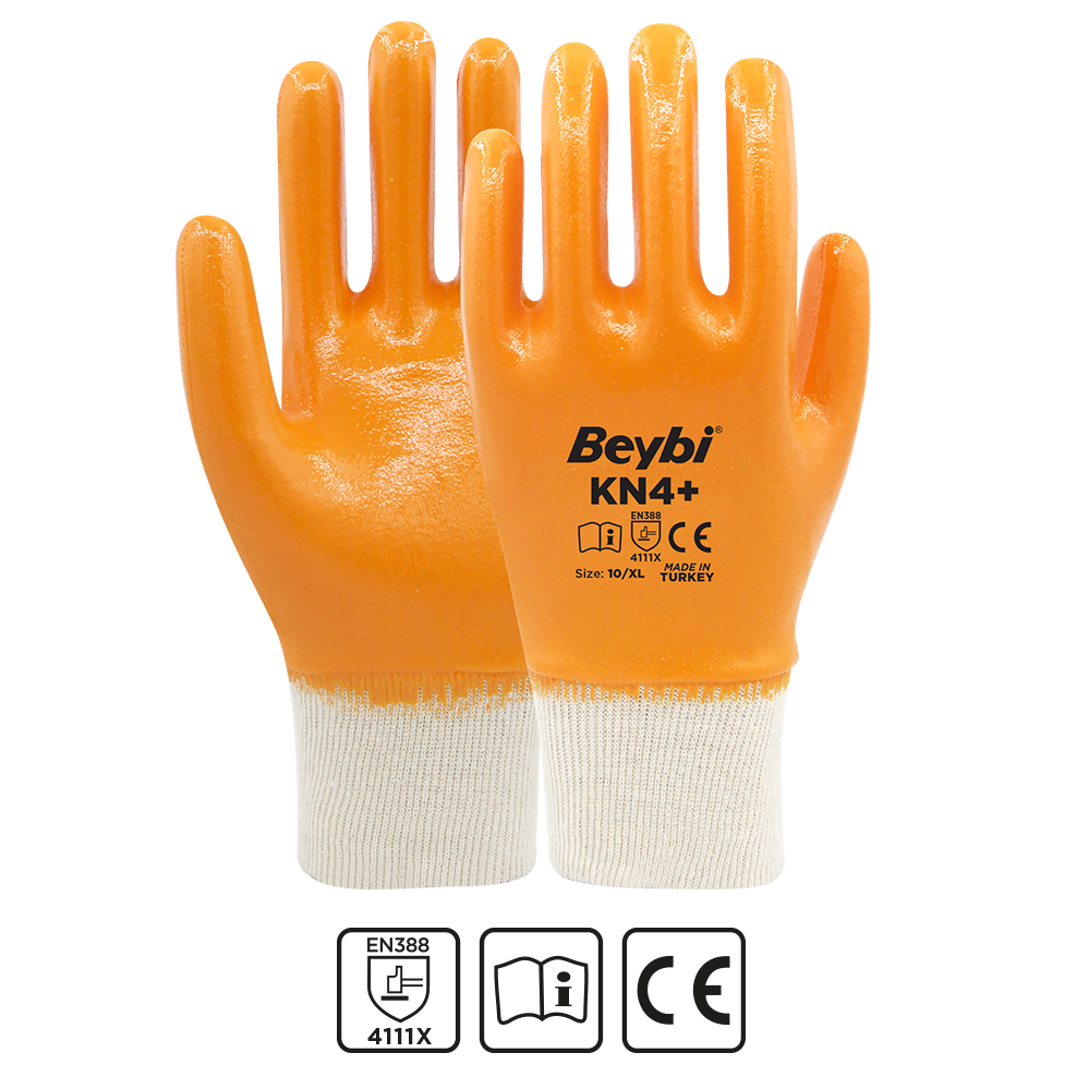 Beybi KN4 Plus Pamuk Nitril Eldiven