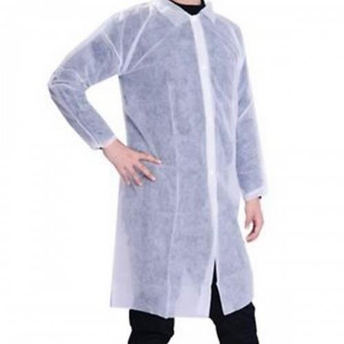 Tek Kullanımlık Önlük Mavi Ziyaretçi Önlüğü