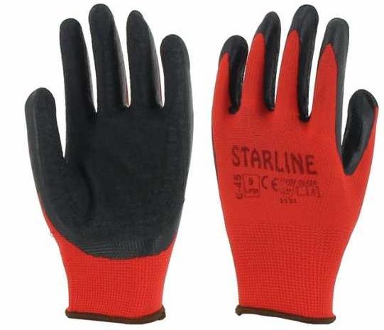 Starline Dalgalı Lateks Eldiven E-45