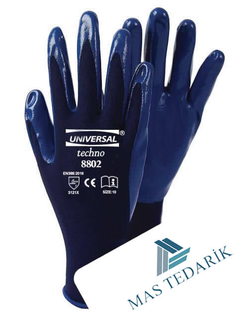 Üniversal Nitril Eldiven - Techno 8802
