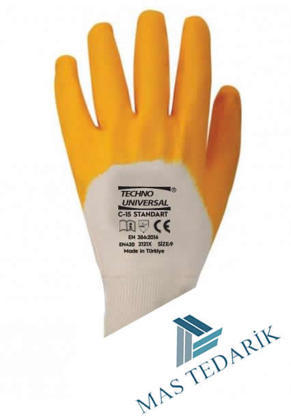 Üniversal Nitril Eldiven - C-15 Standart Techno