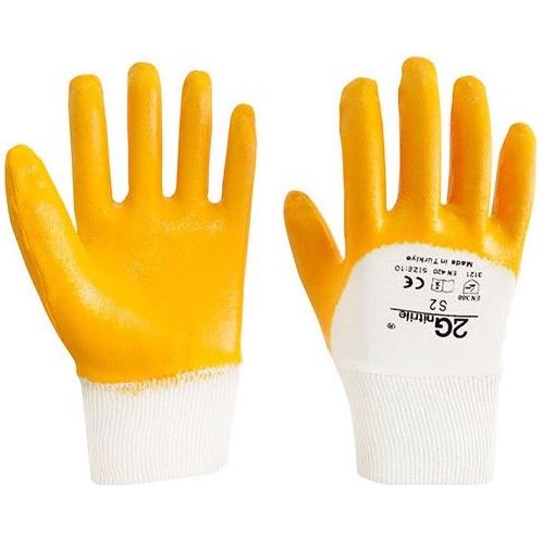 2G Nitril Eldiven Sarı - S2