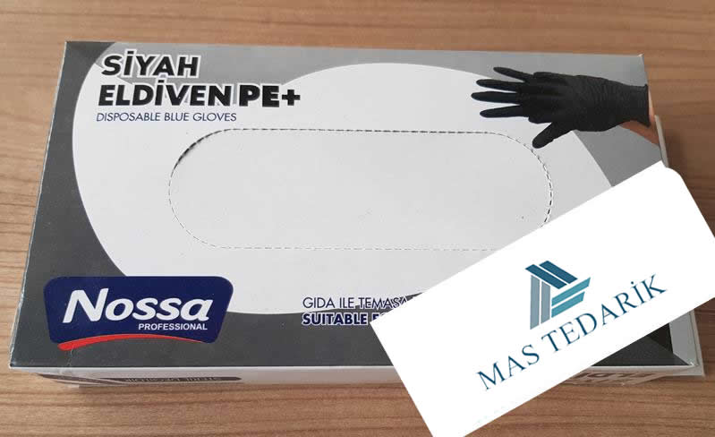 Nossa Siyah Eldiven Pe+